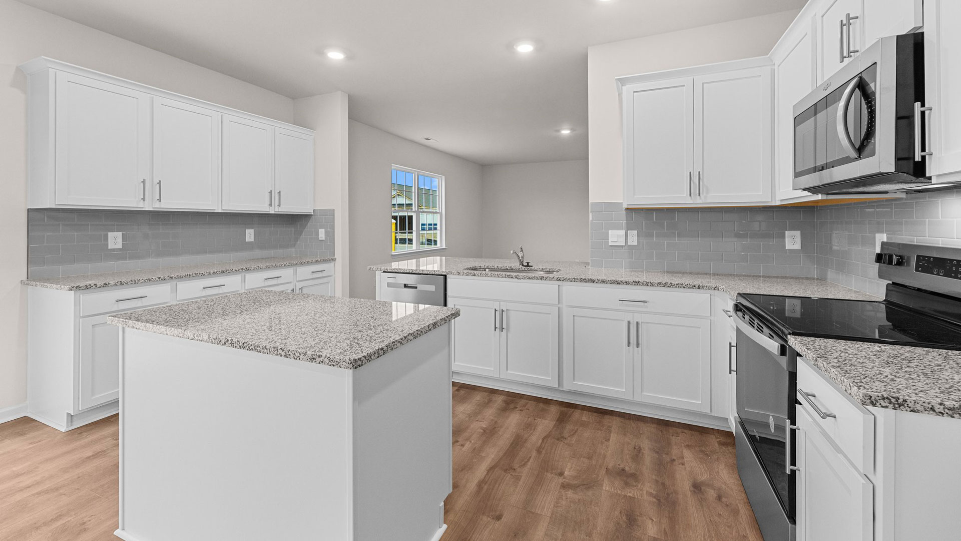 kitchen area with stainless steel appliances