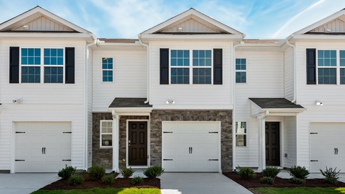 Two story townhome