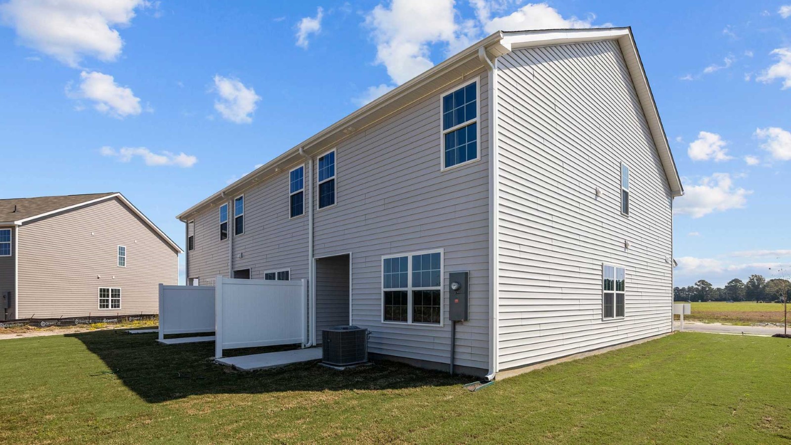 rear view of home