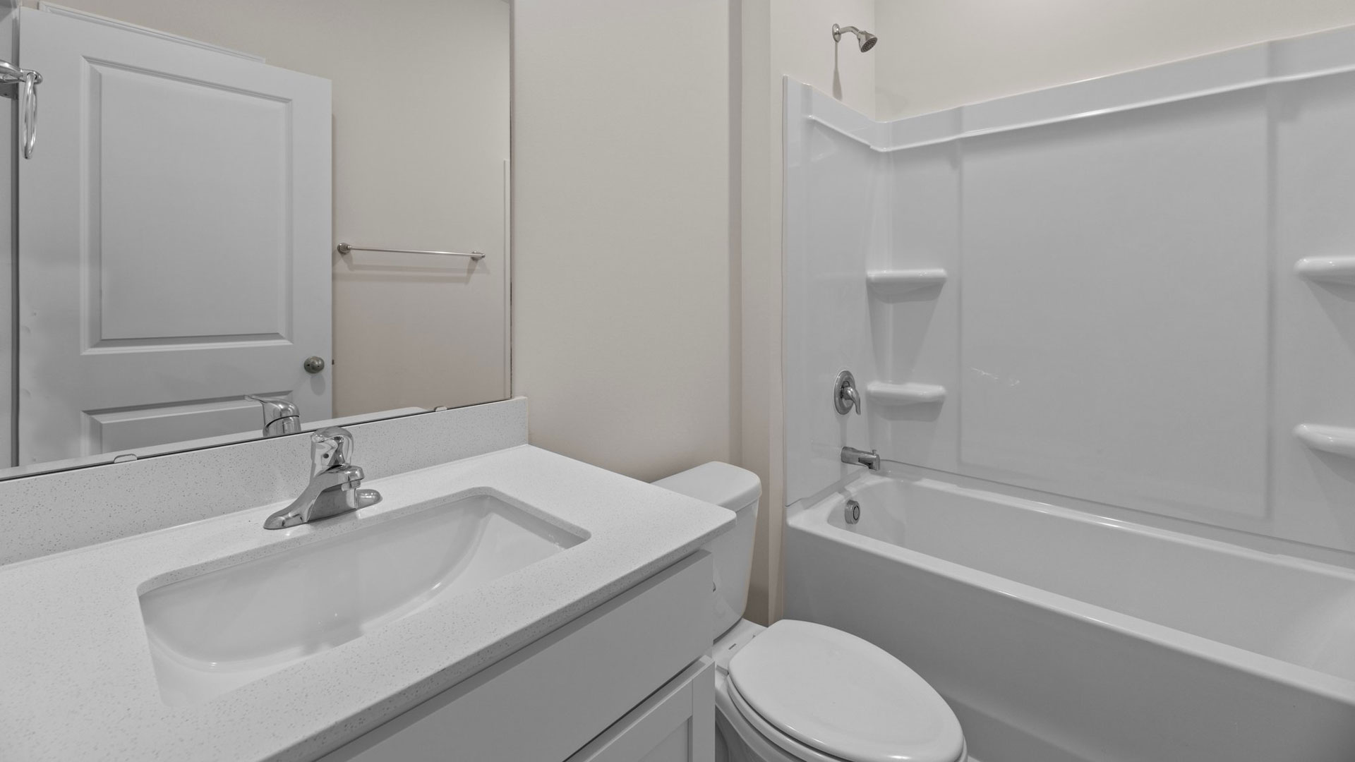 Bathroom with quartz counters