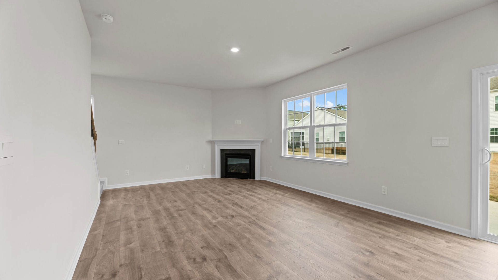 open concept living space