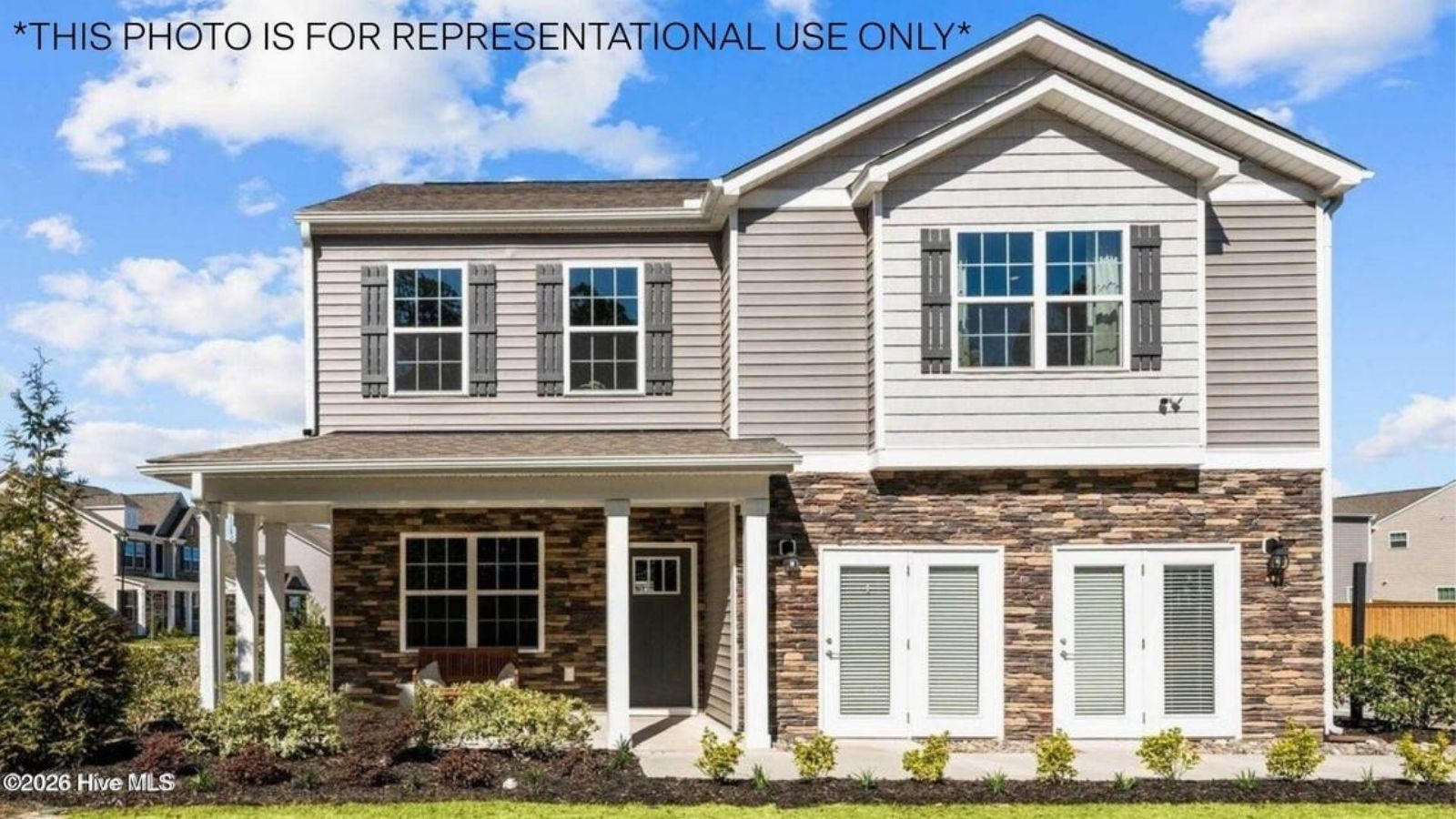 * Photos are not of actual home or interior features and are representative of floor plan only. *