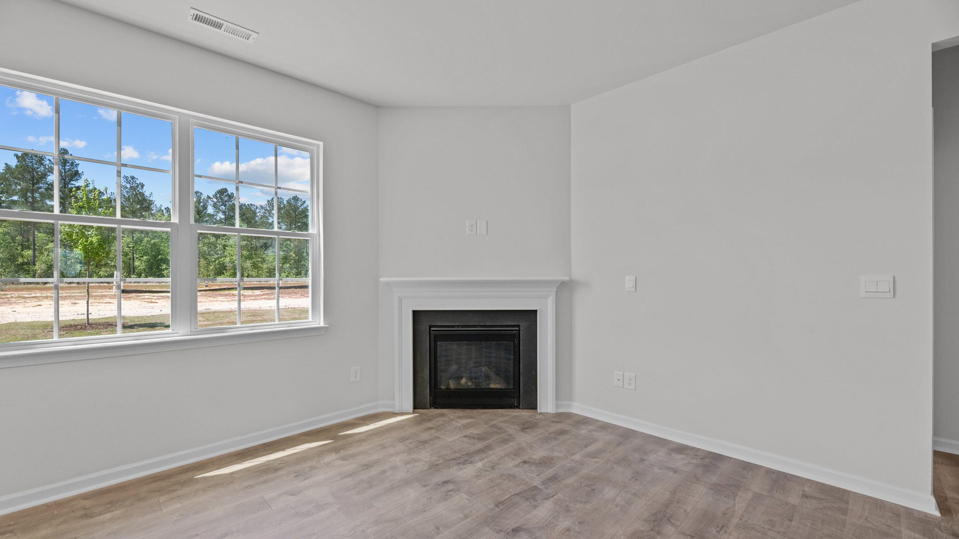 open concept living space