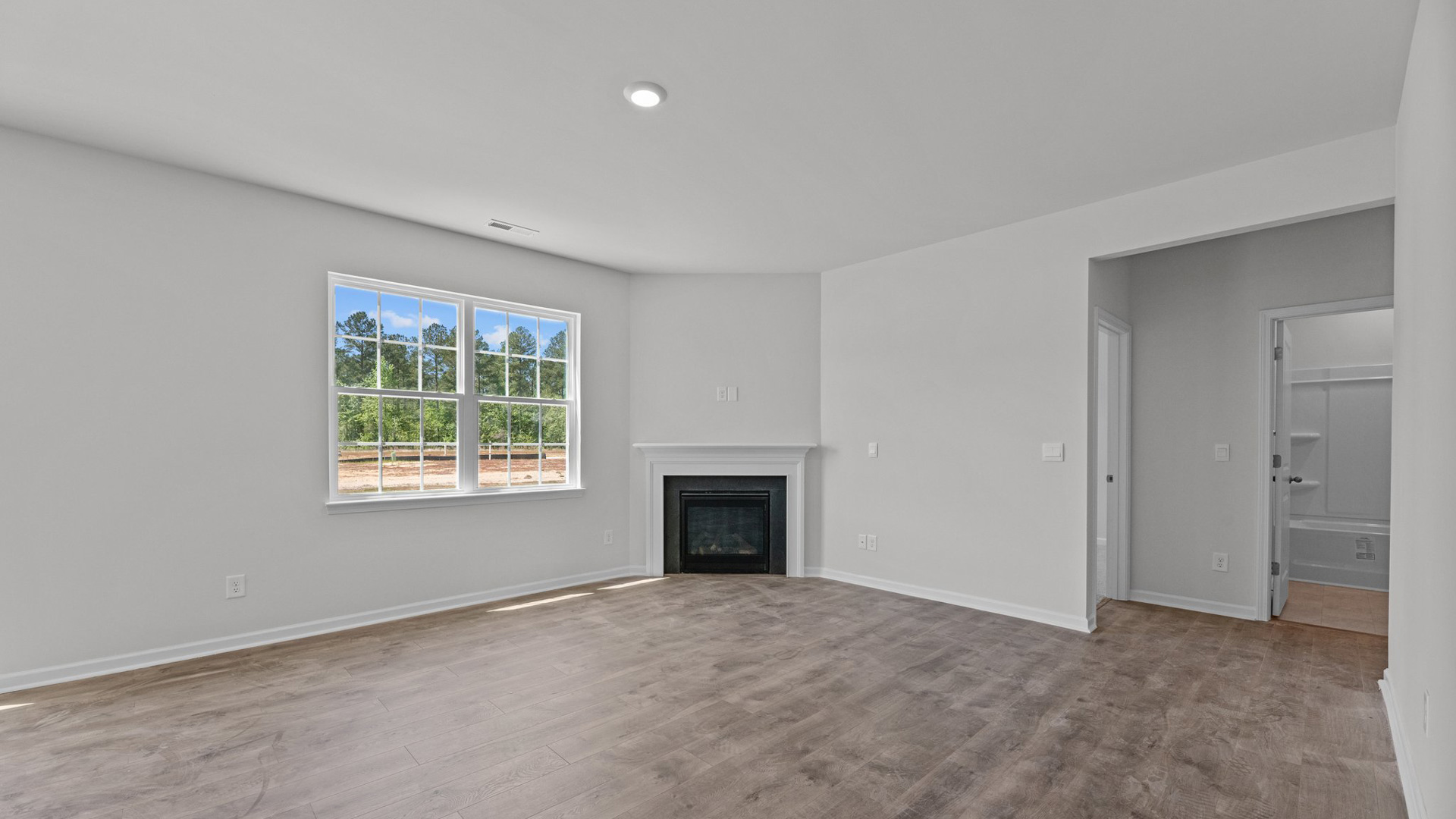 open concept living space