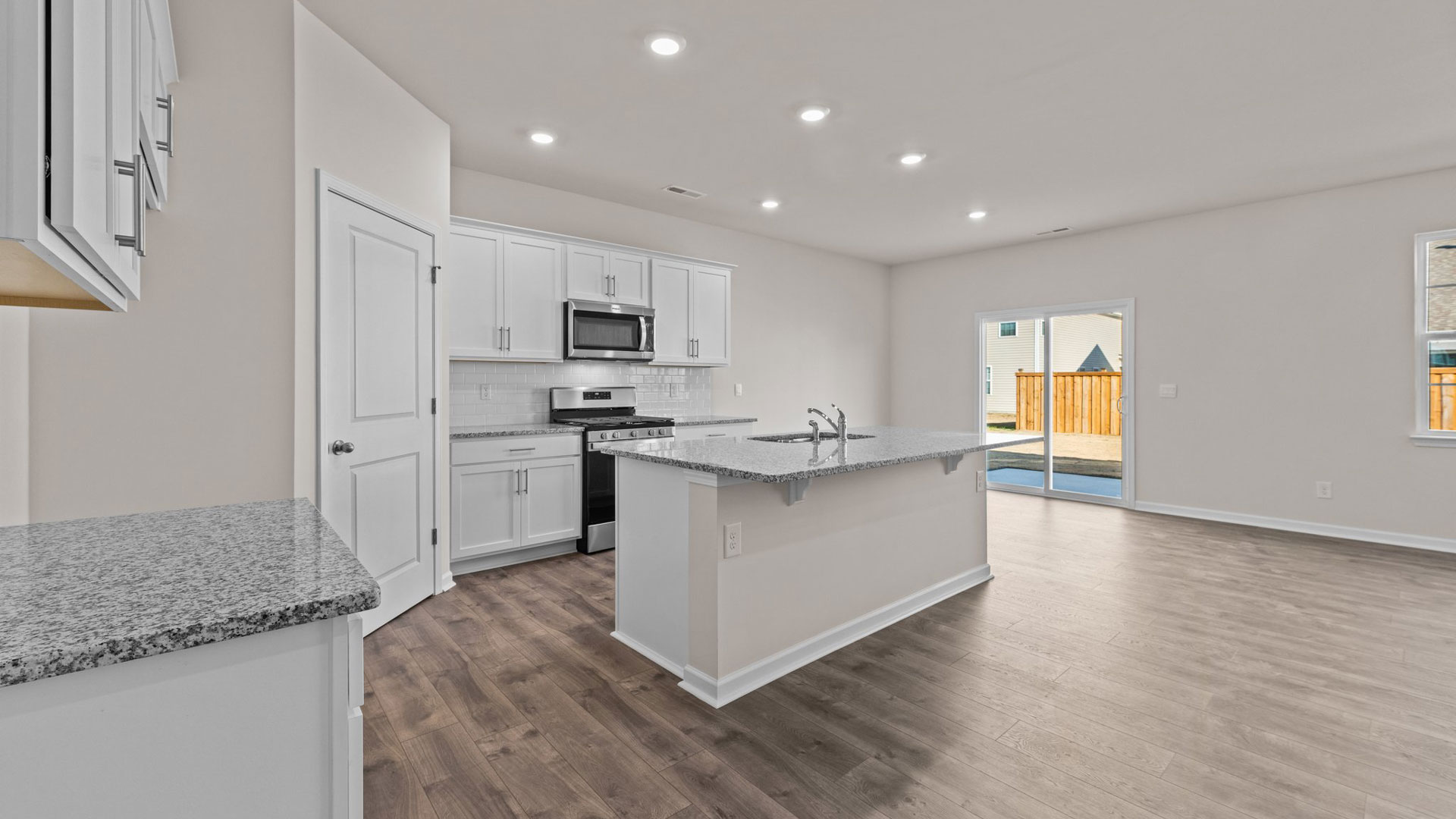 open concept living area