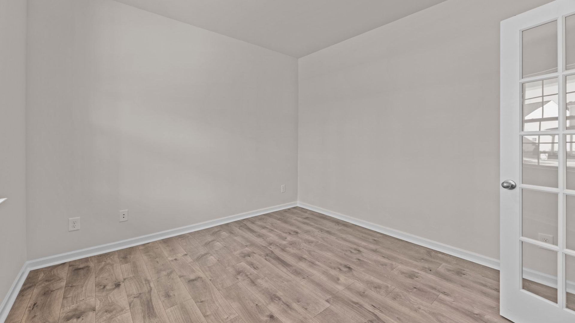 Study with french doors