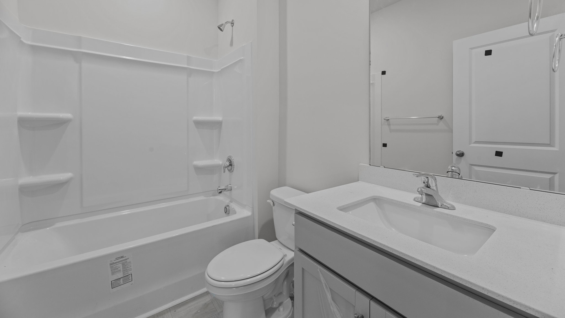 Bathroom with quartz counters