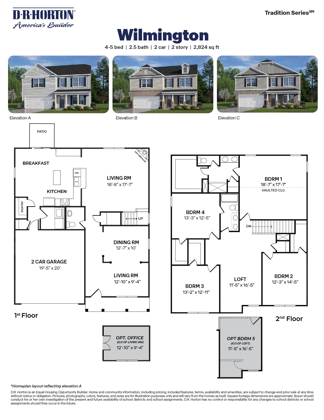 wilmington floorplan