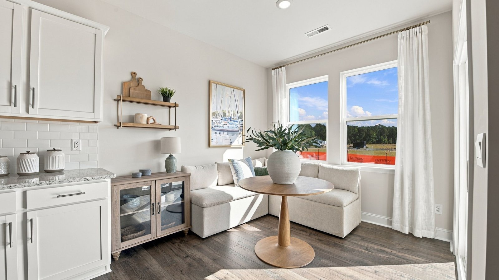 open concept living space