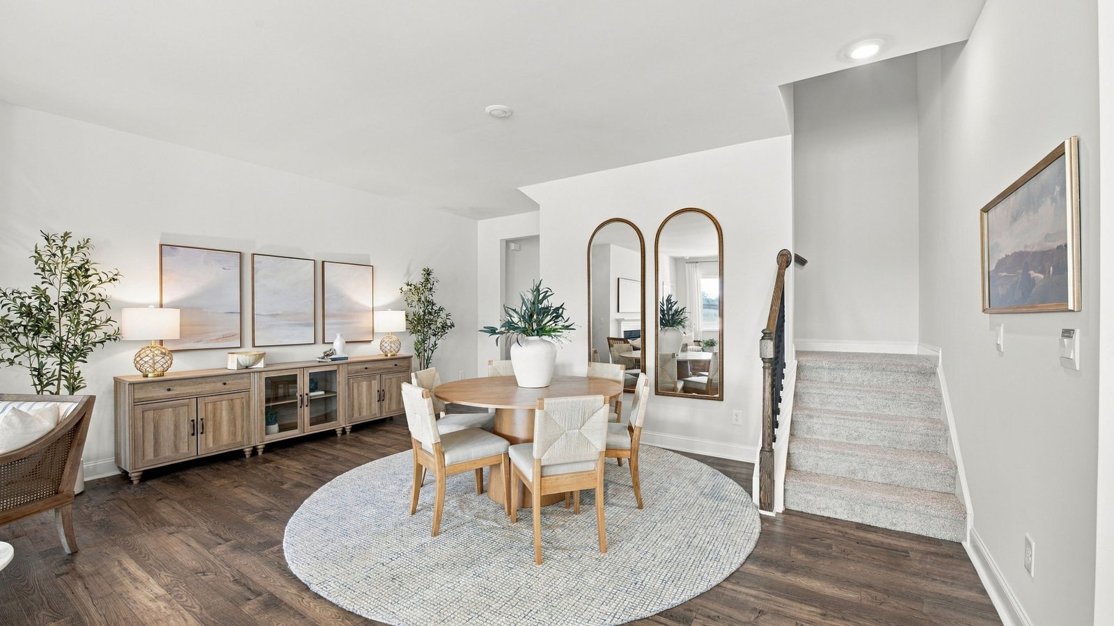 open concept view