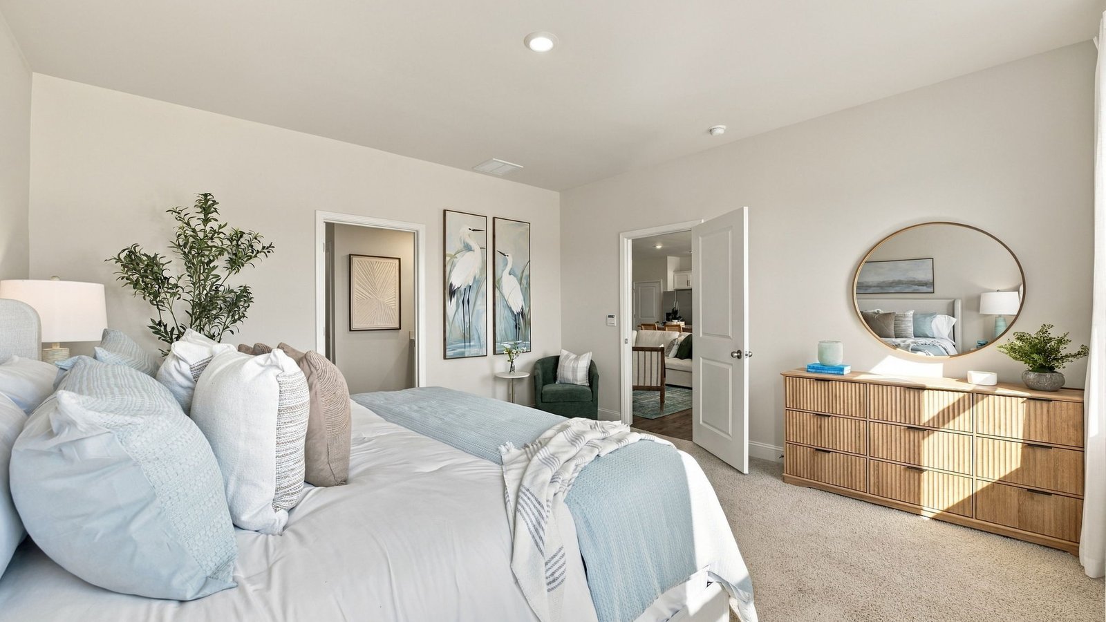 bedroom view of primary