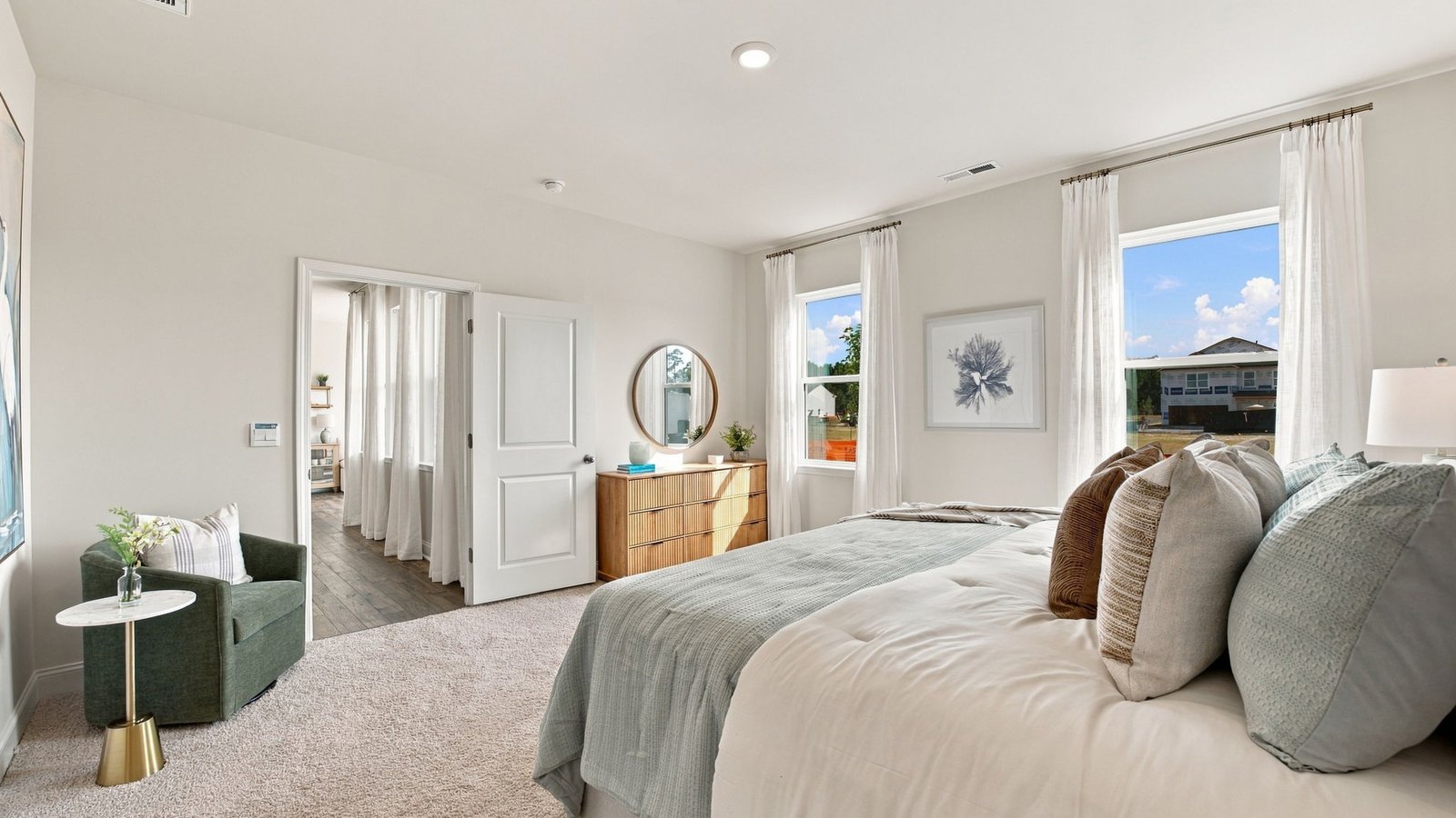 bedroom view of primary