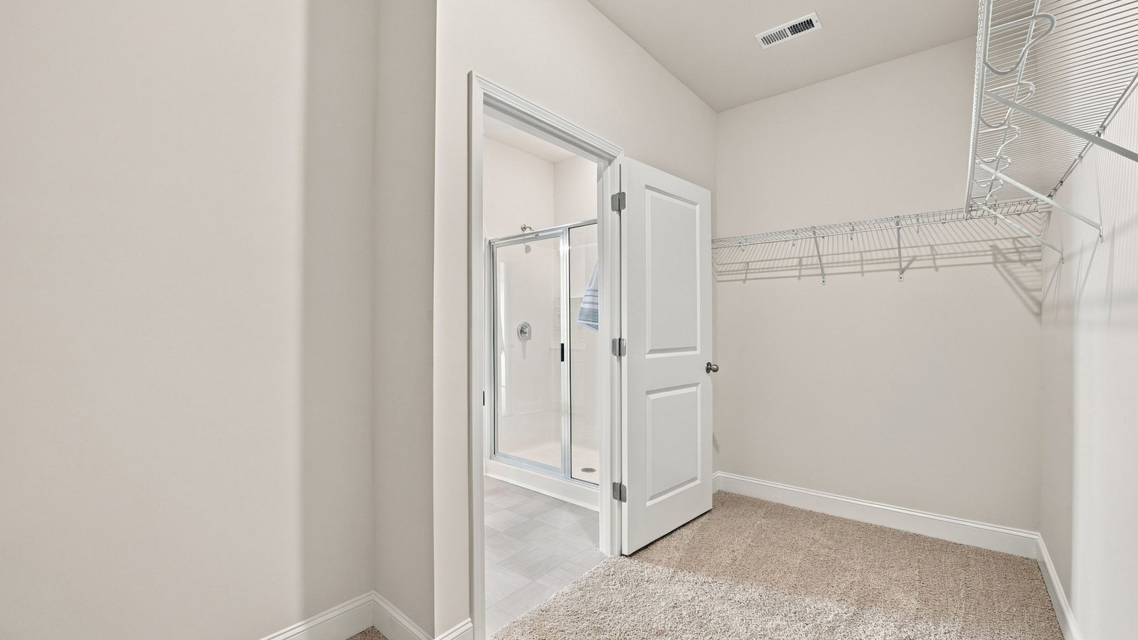 closet in primary view