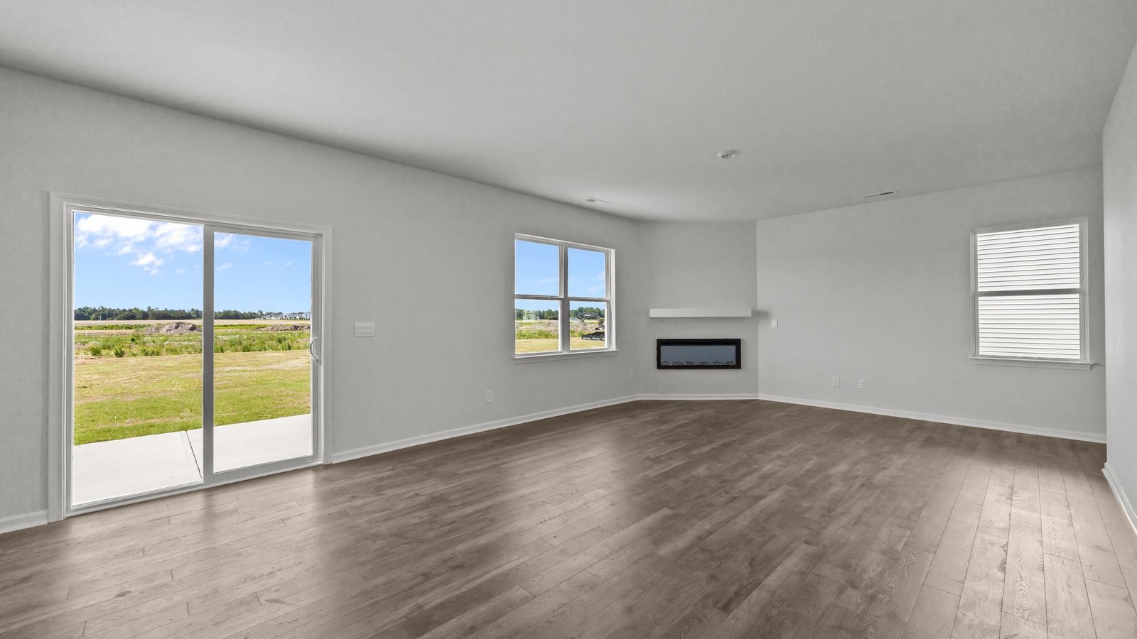 Open-concept living room