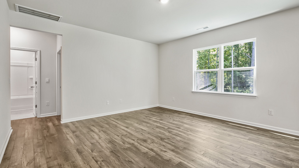 Living area with ample open space