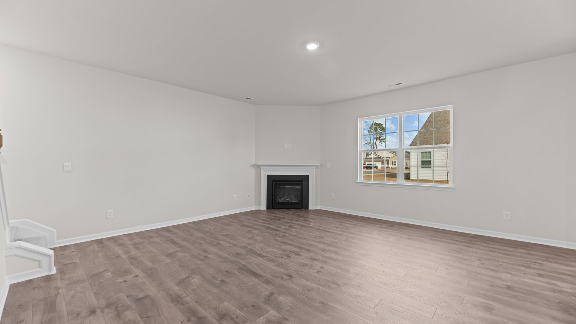 open concept living space