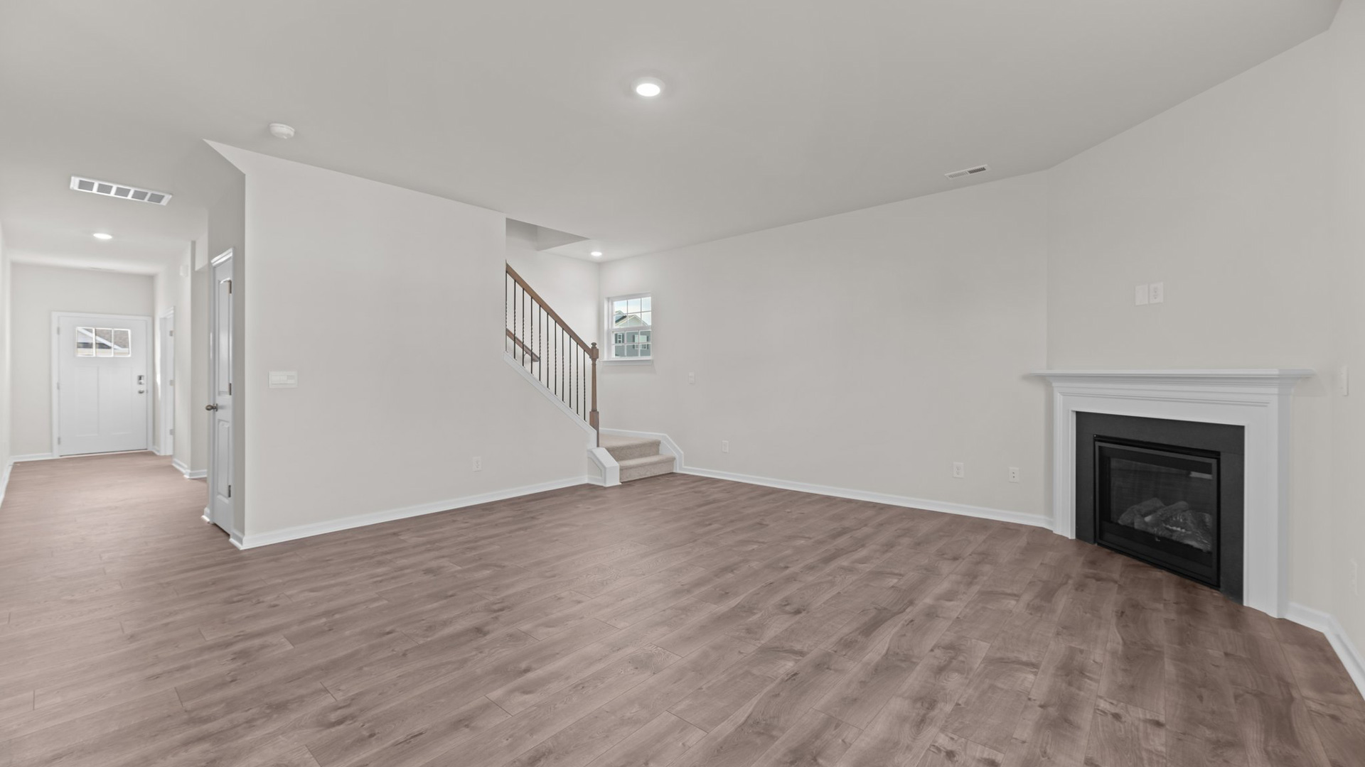 open concept living space
