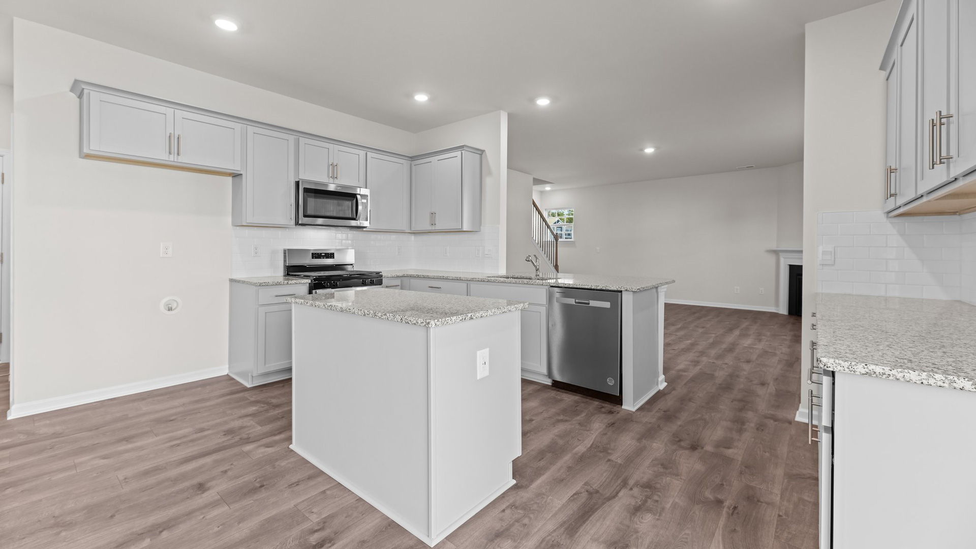 open concept living space