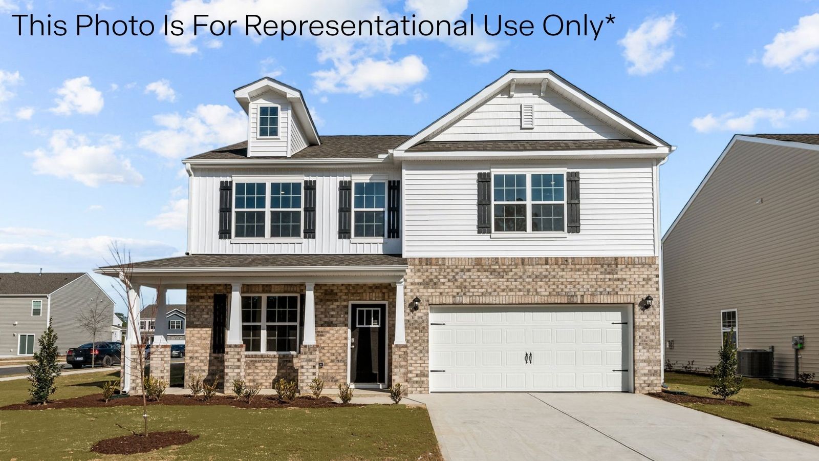 * Photos are not of actual home or interior features and are representative of floor plan only. *