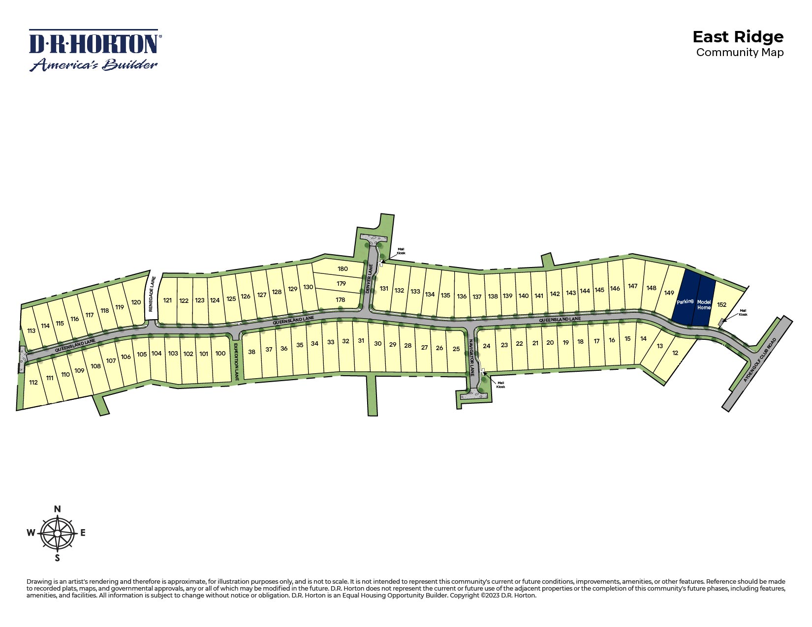 Static Lot Map