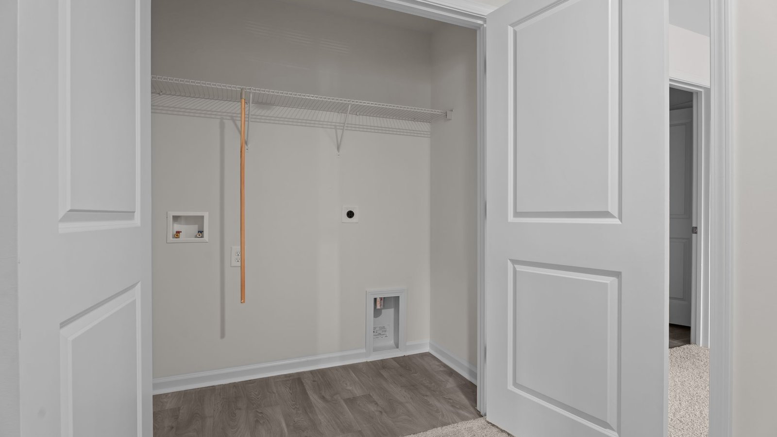 laundry closet