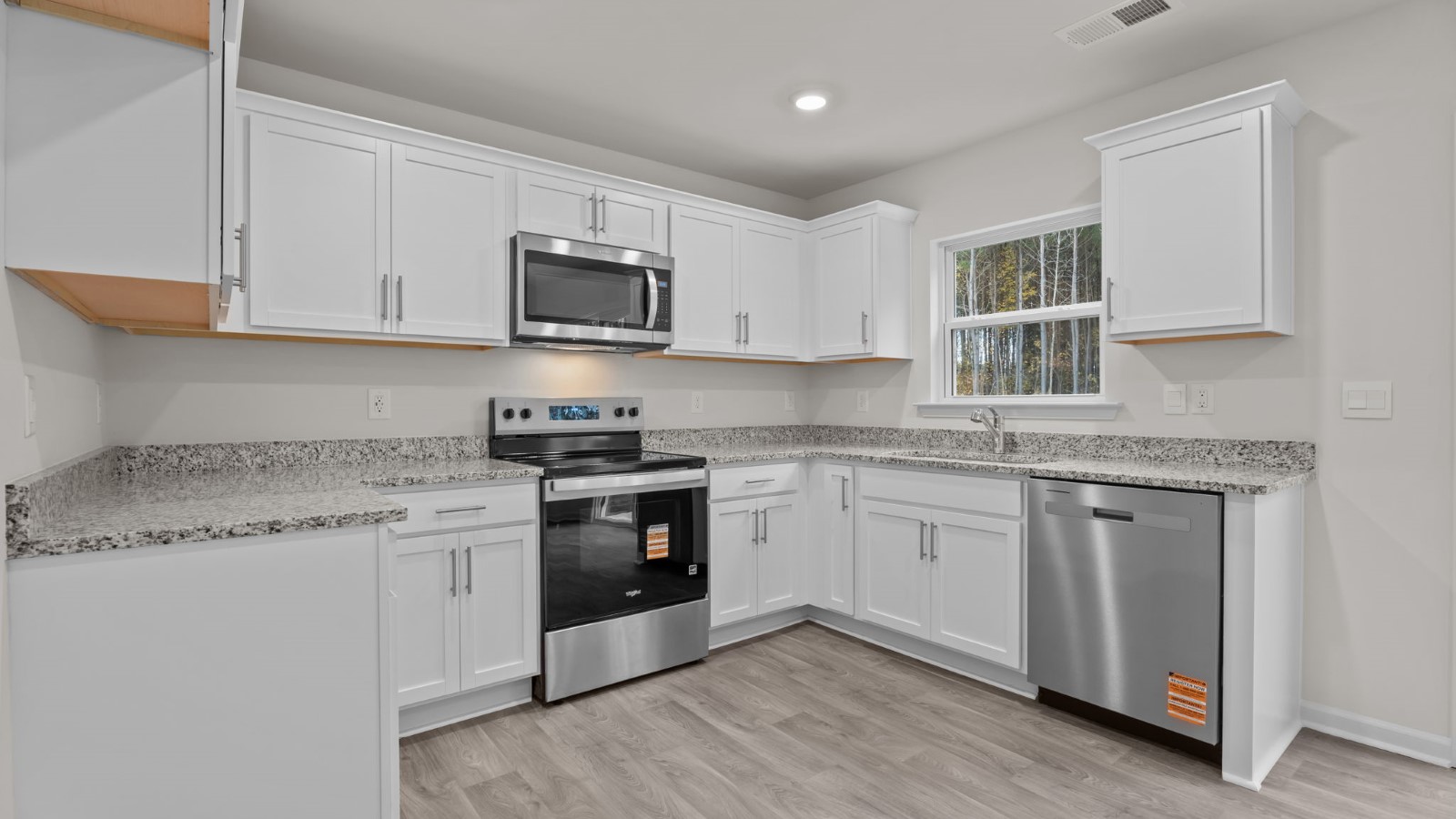 dining and kitchen area