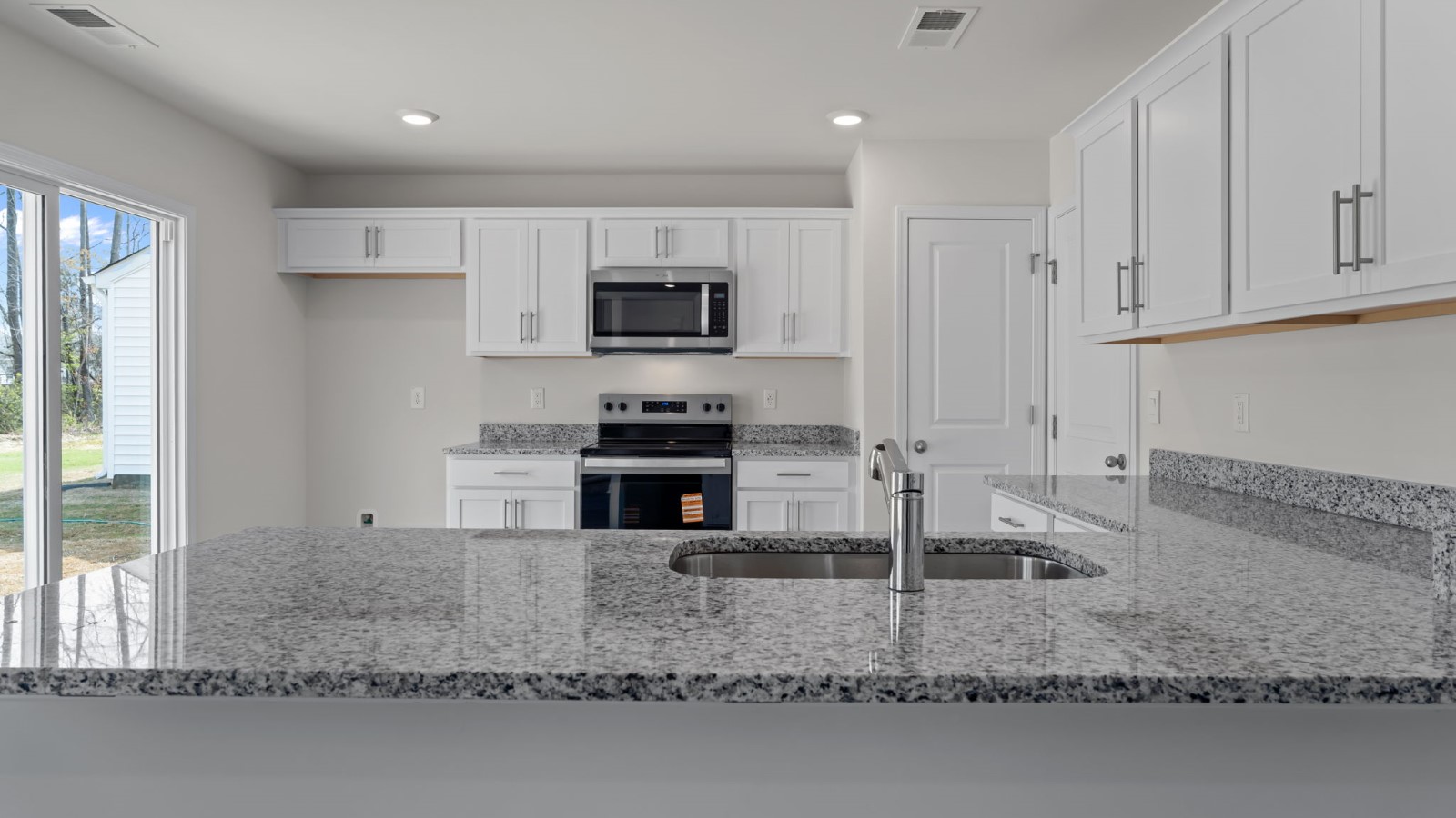 kitchen with stainless steel appliances