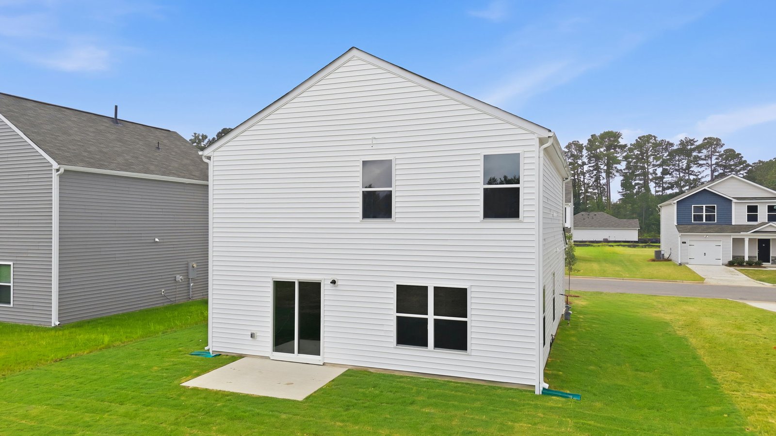 rear view of home