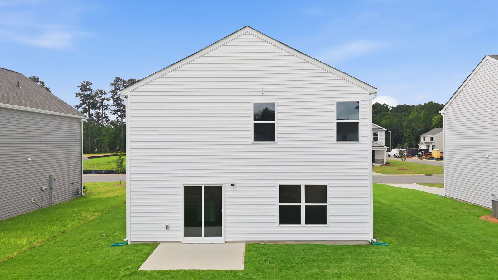 rear view of home