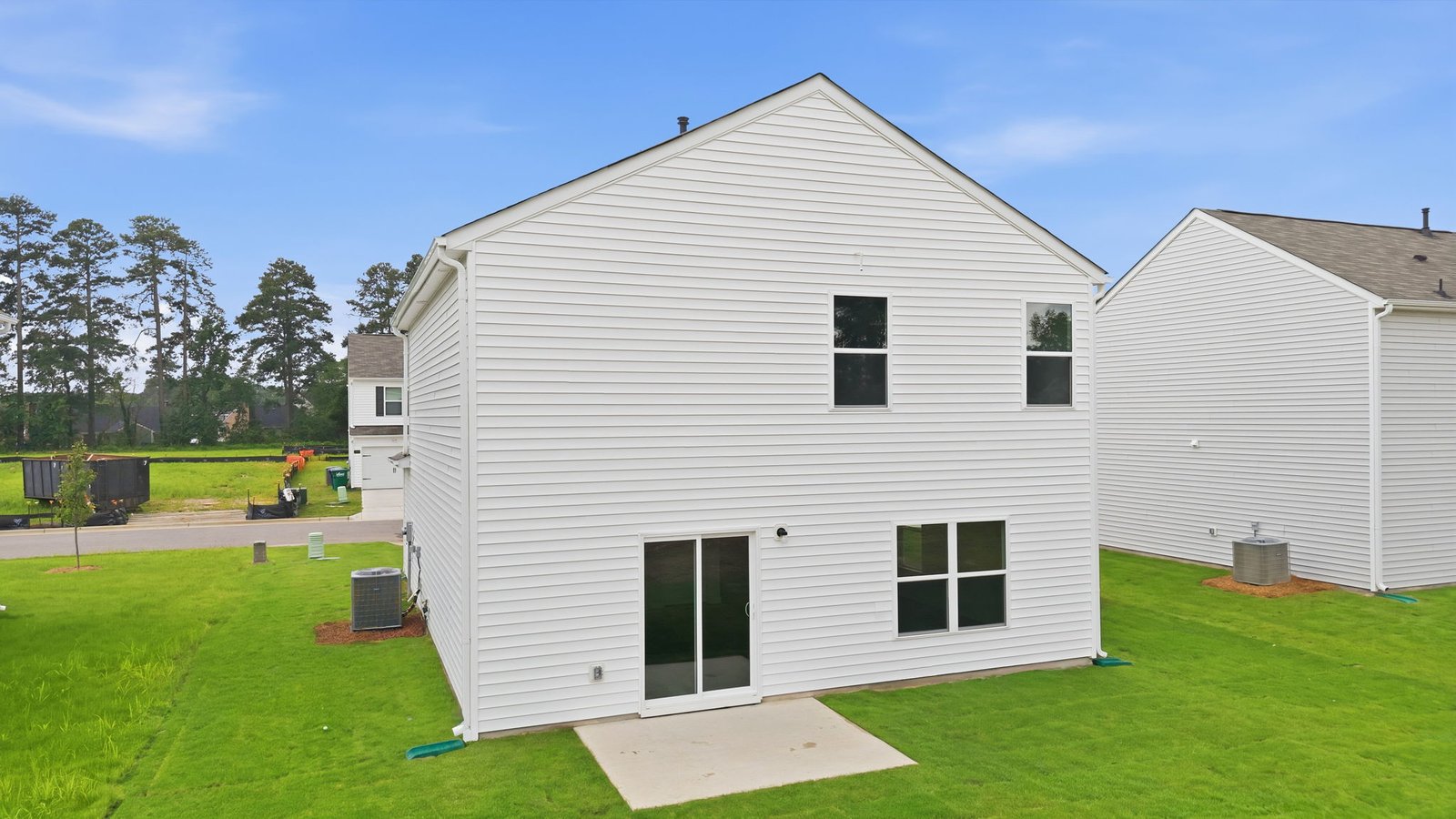 rear view of home