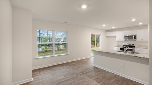 kitchen with granite counters