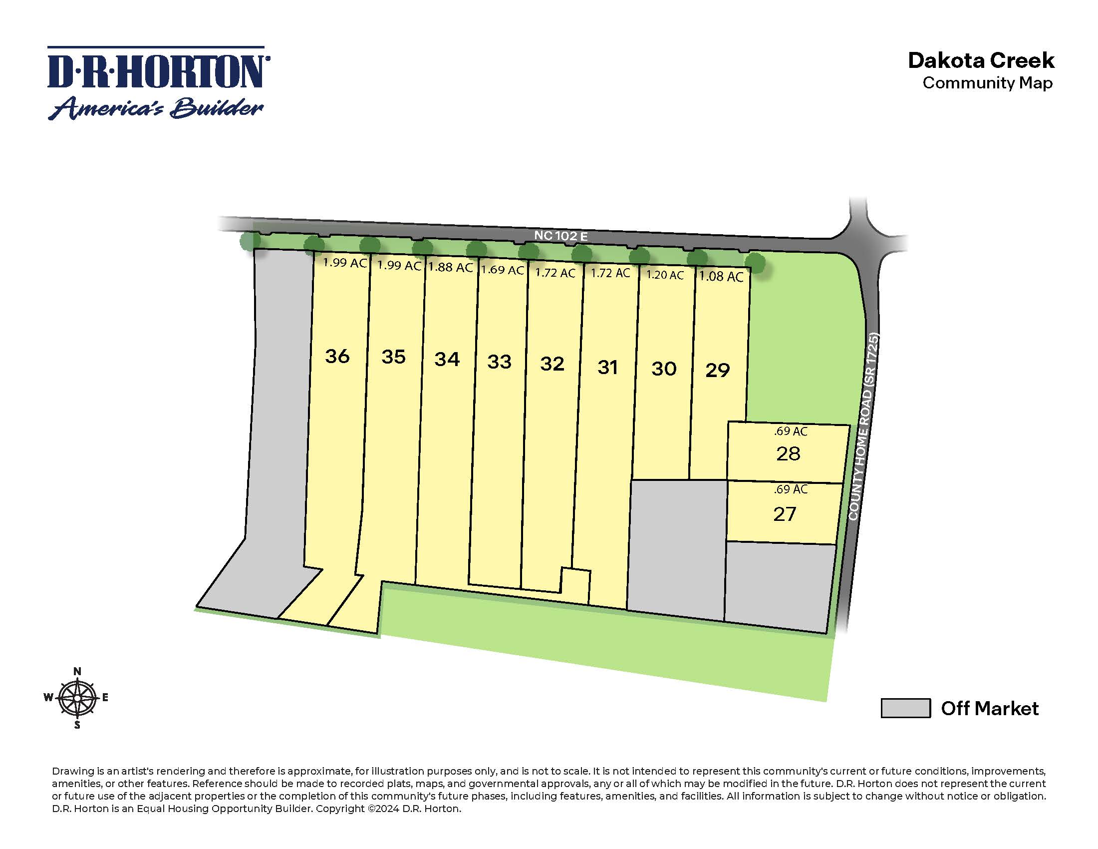 Static Lot Map