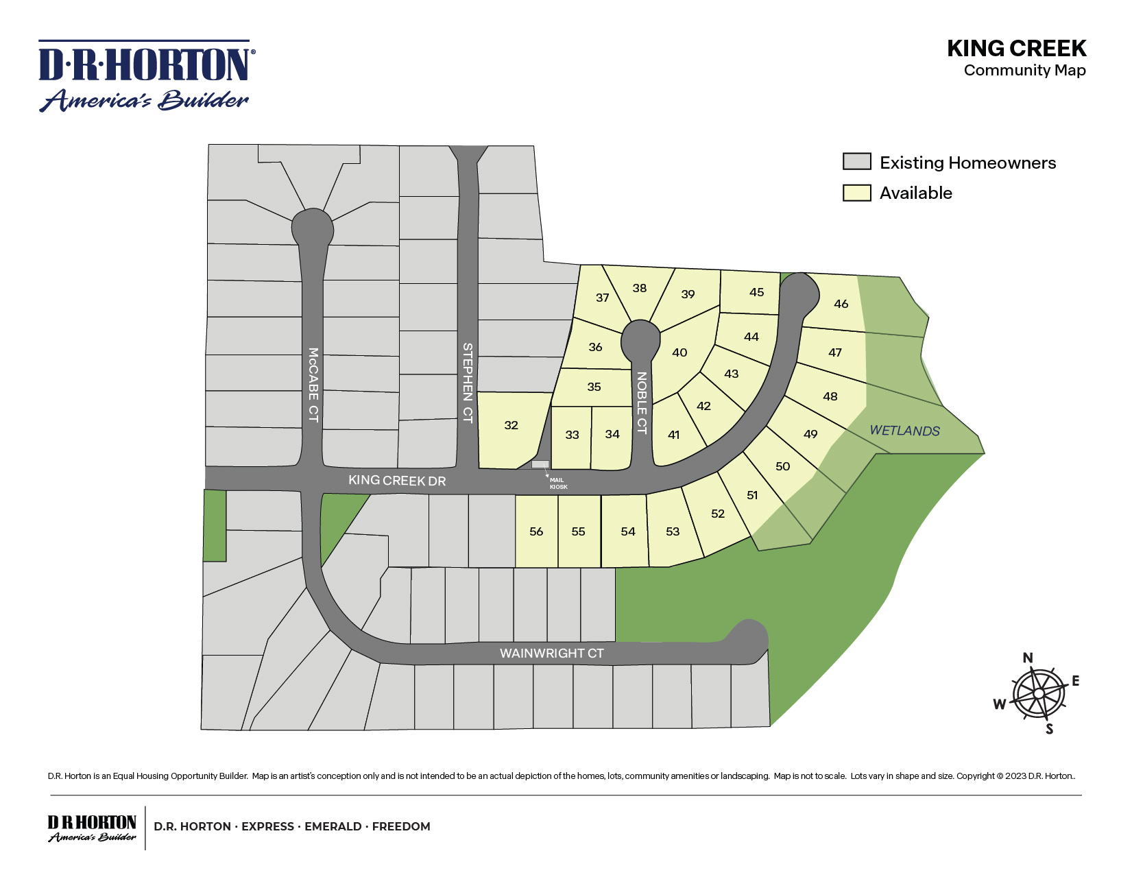 New Homes in King Creek at Cherry Branch Havelock, NC D.R. Horton