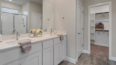 primary bathroom