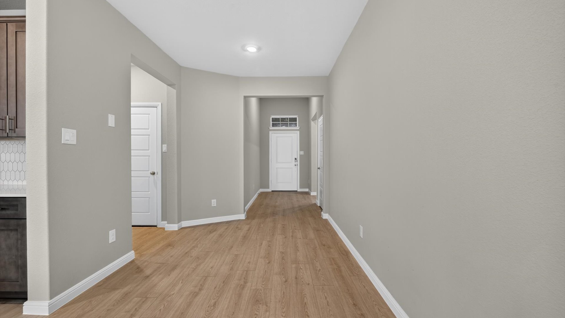 Hallway and entry