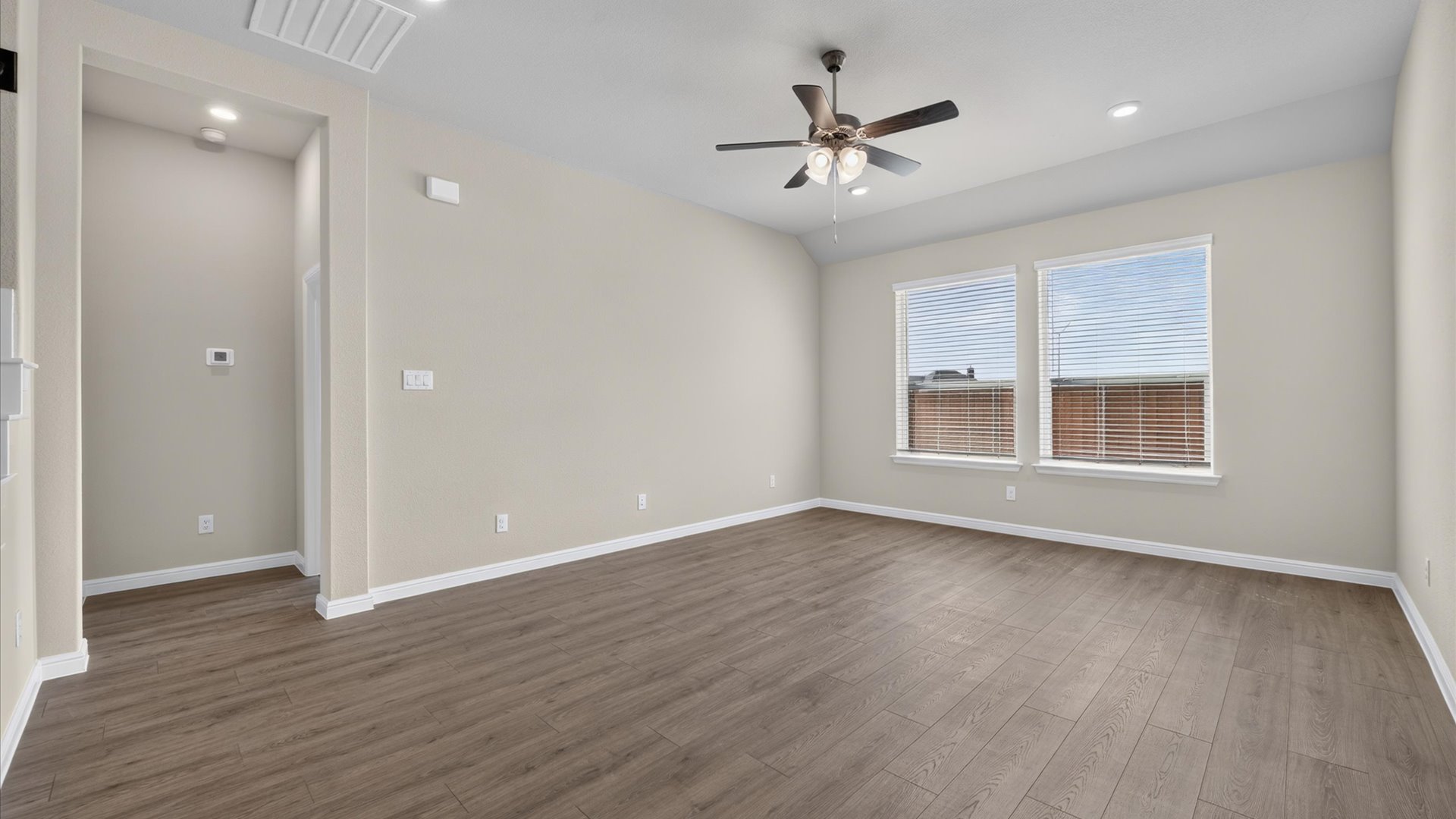 Open living area
