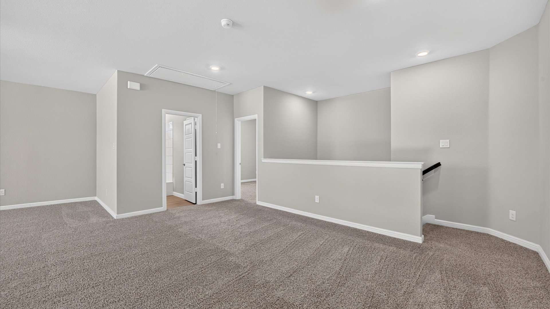 Upstairs loft