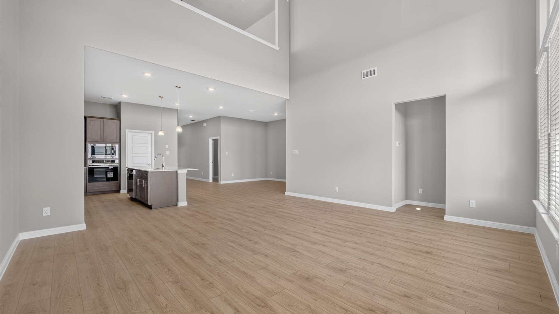 Living and family room