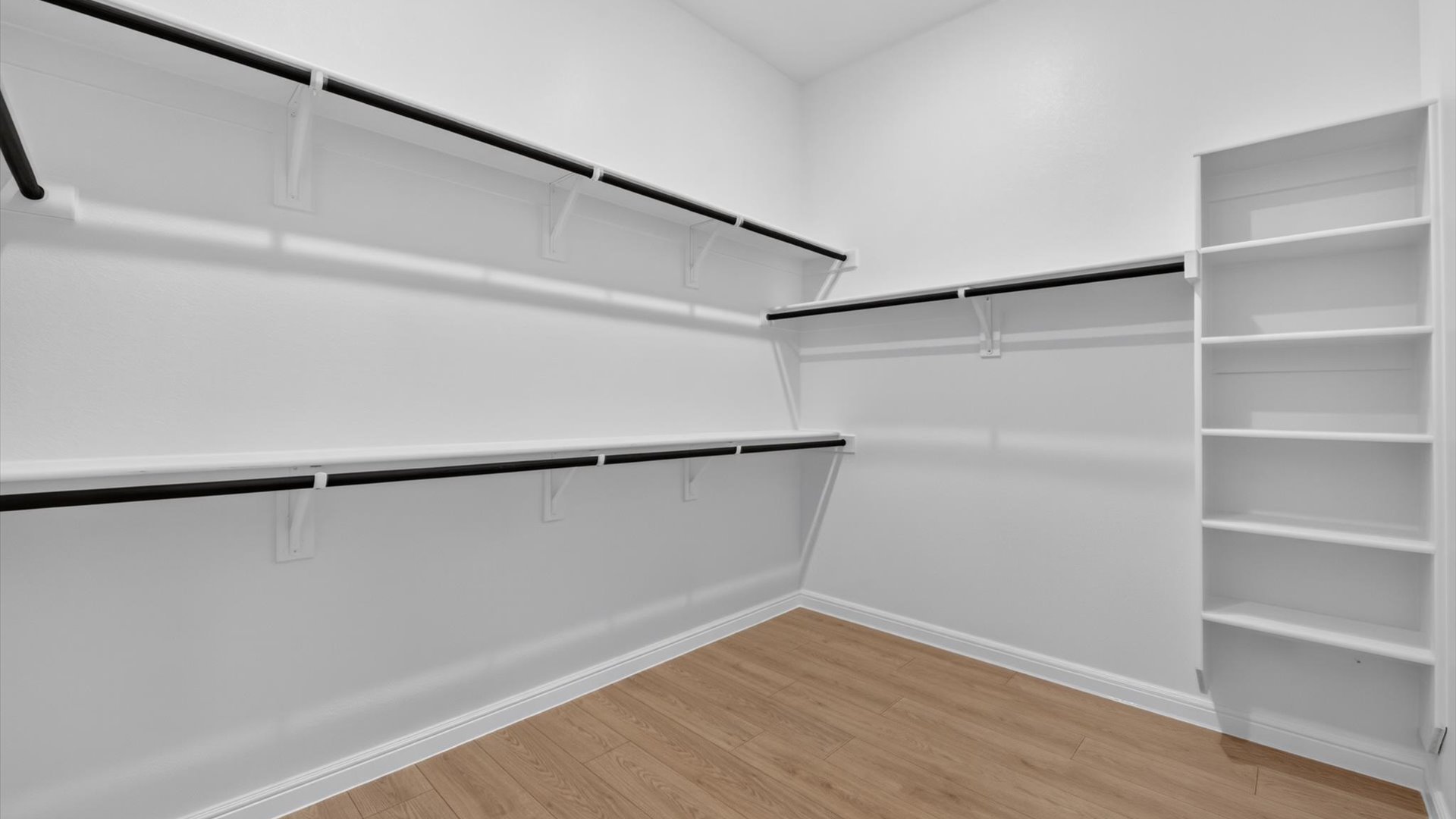 Primary walk-in closet