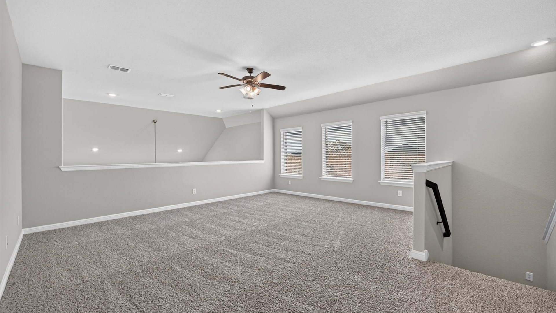 Upstairs loft and game room