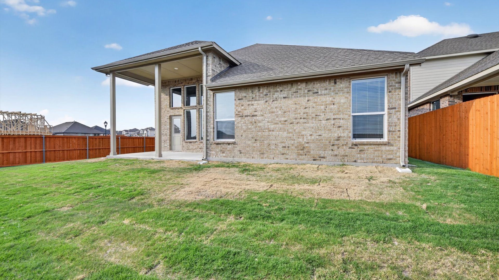 Rear of Juniper floorplan