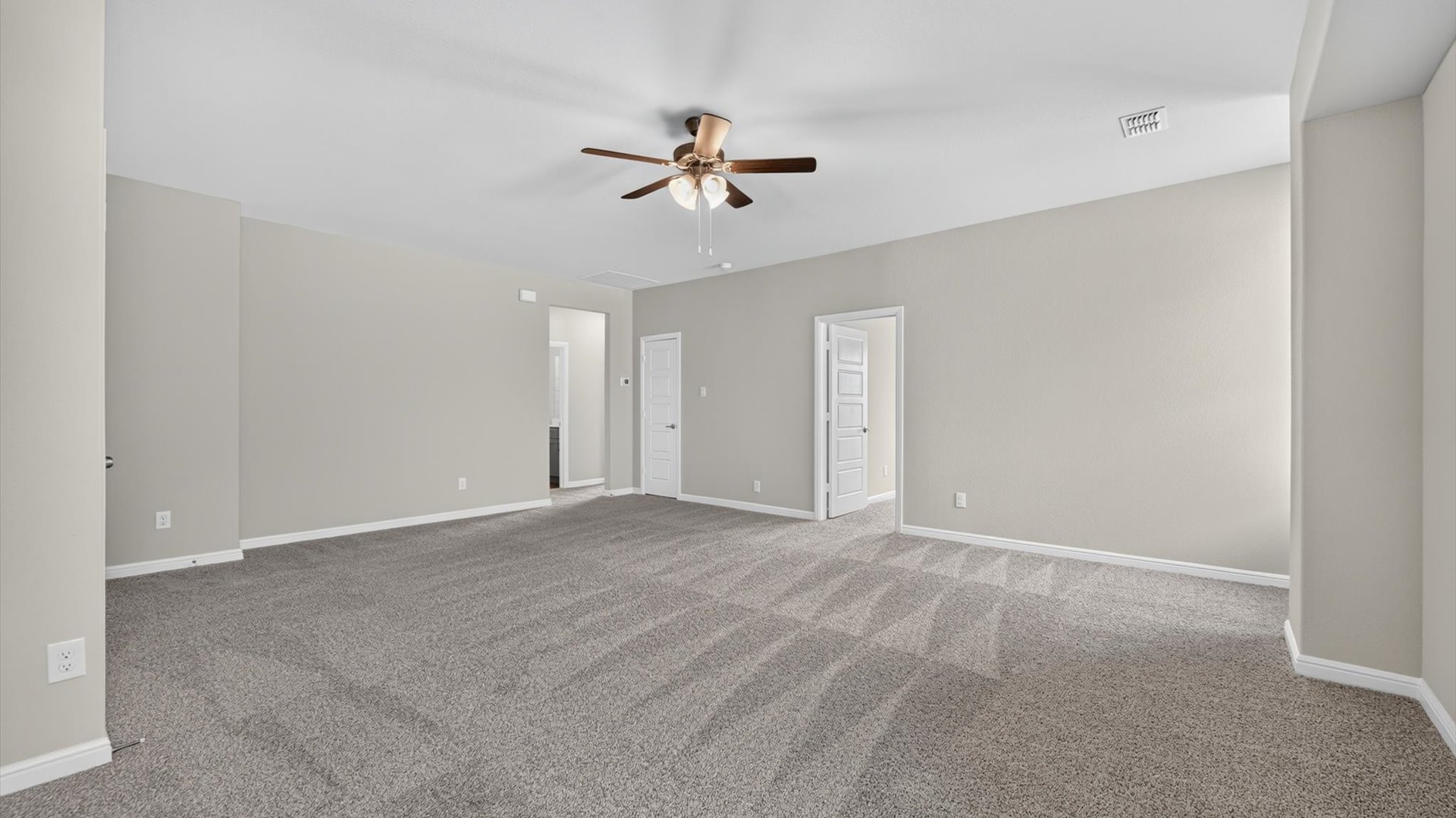 Upstairs game room