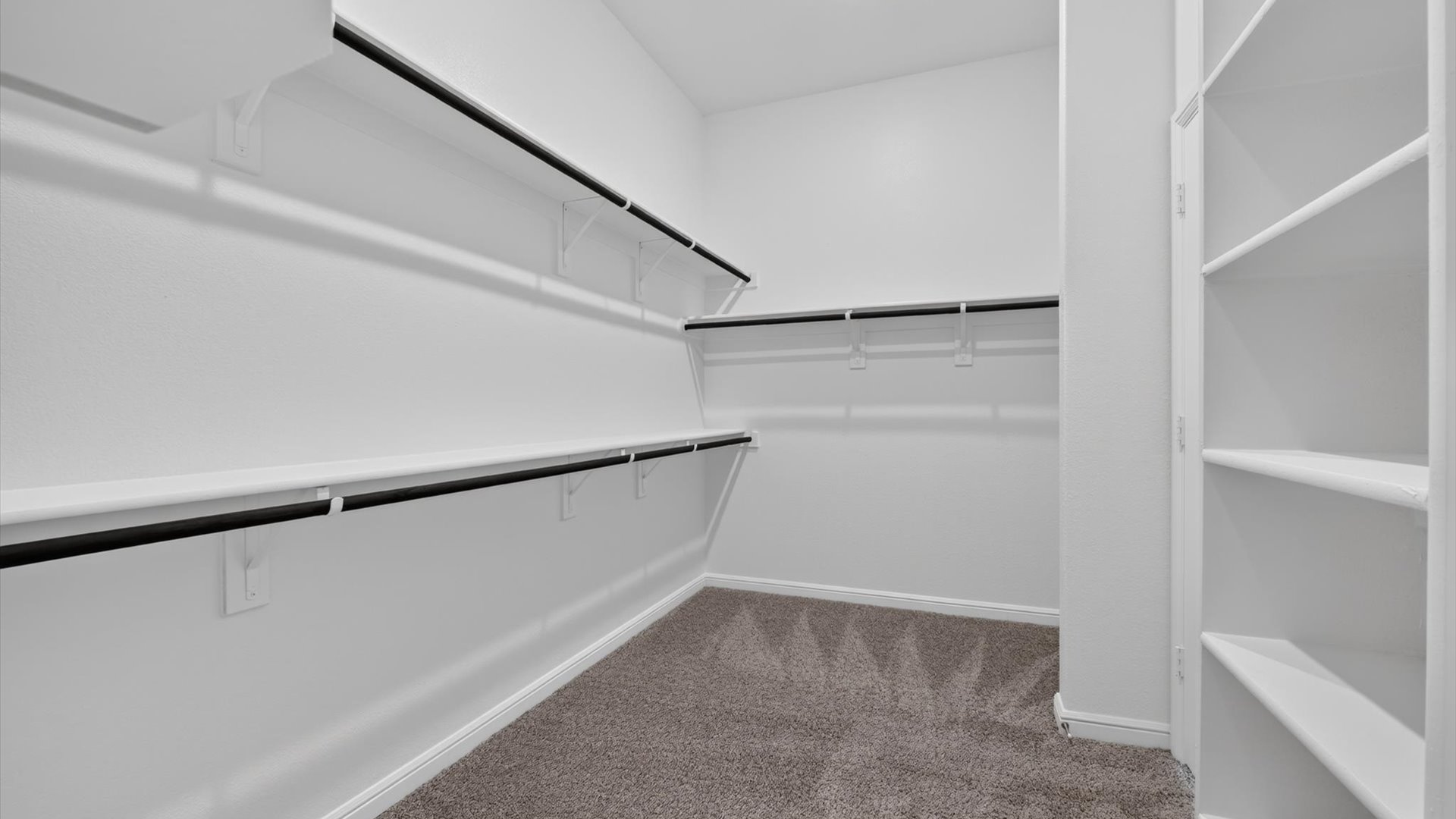 Primary walk-in closet