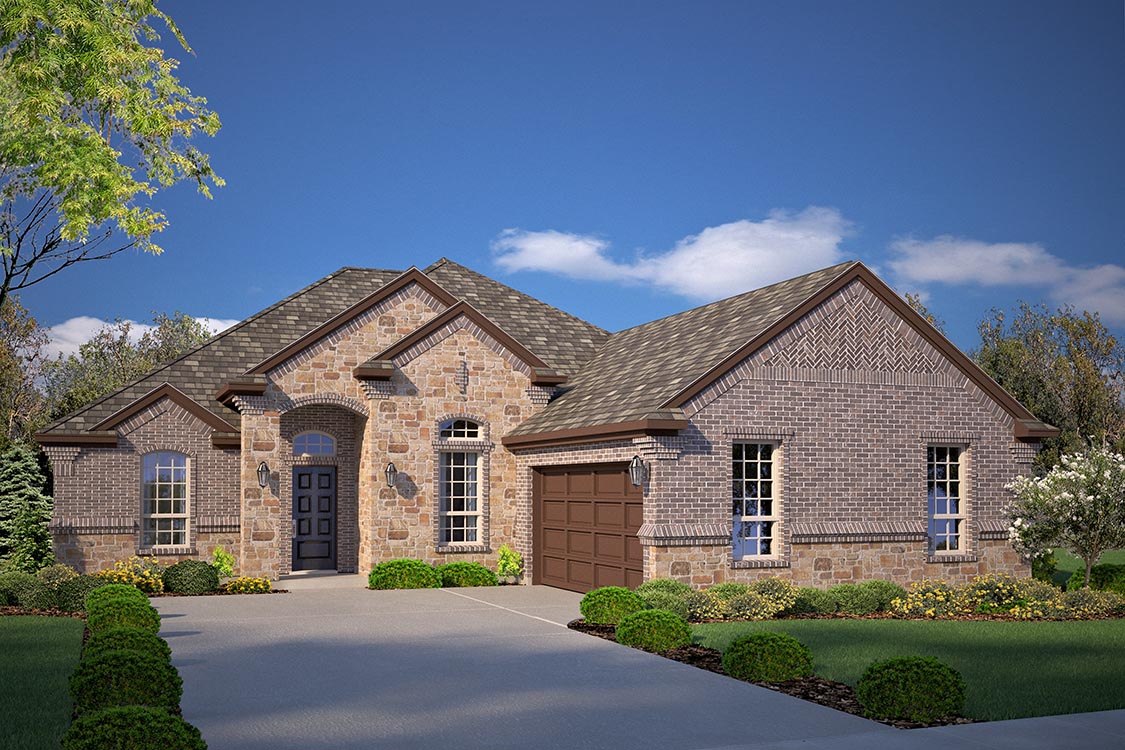 Floor Plan in Dove Creek MIDLOTHIAN, TX D.R. Horton