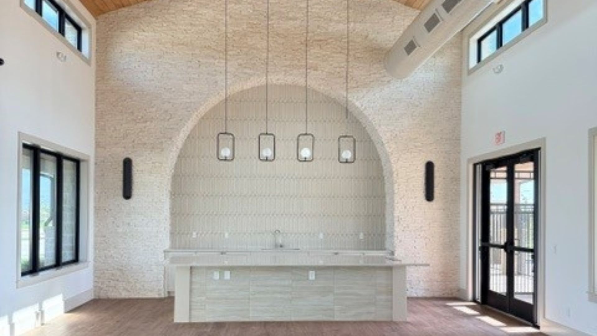Interior of Rock Creek new amenities center