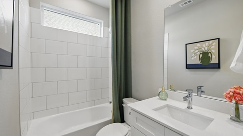 secondary bath