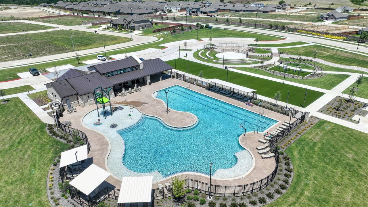 Amenity Center aerial view