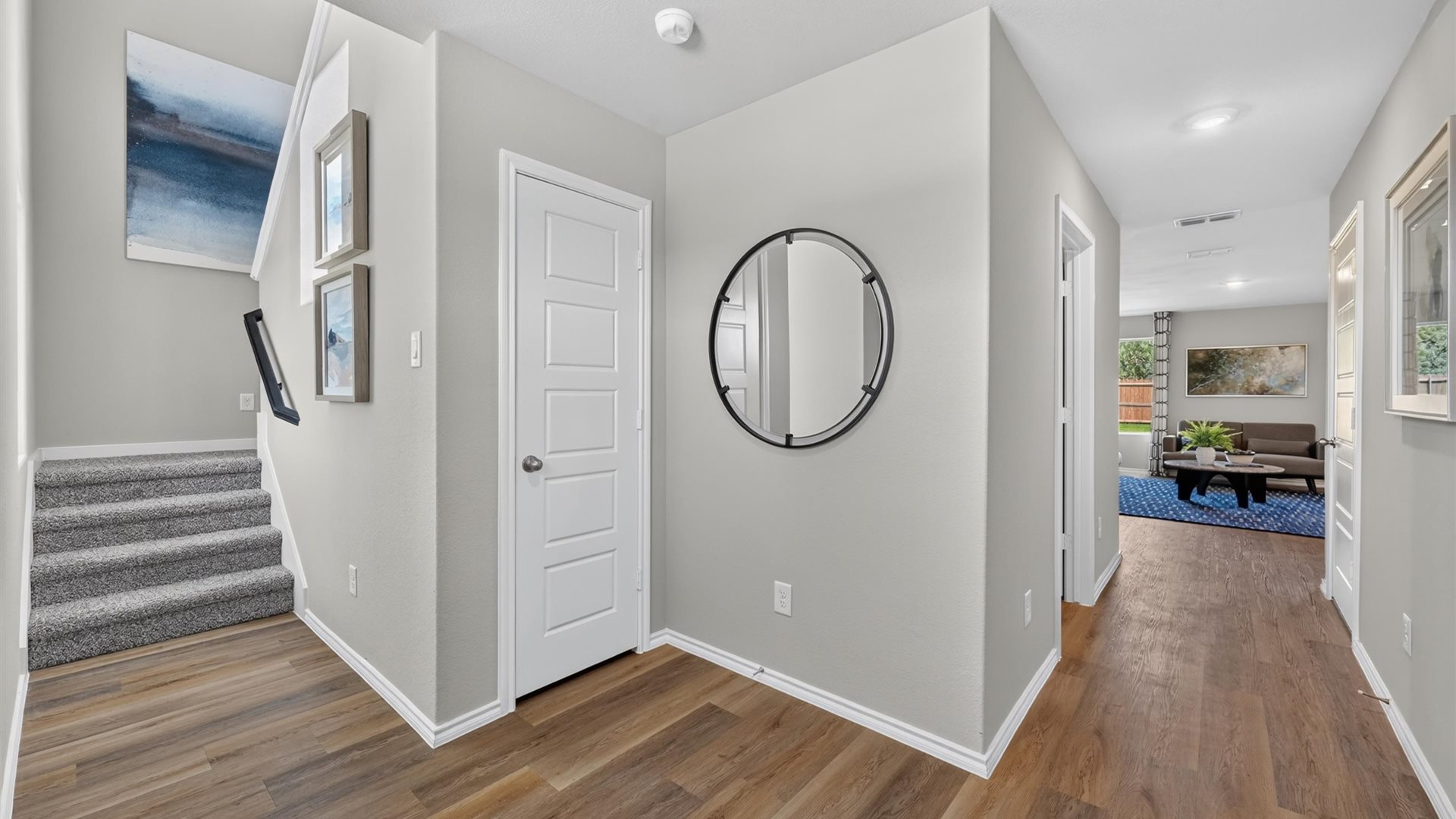 Hallway and upstairs