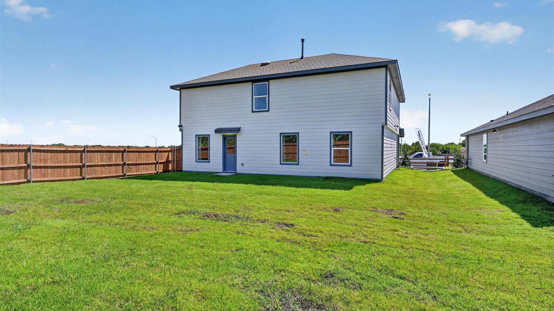 Rear of Callahan floorplan