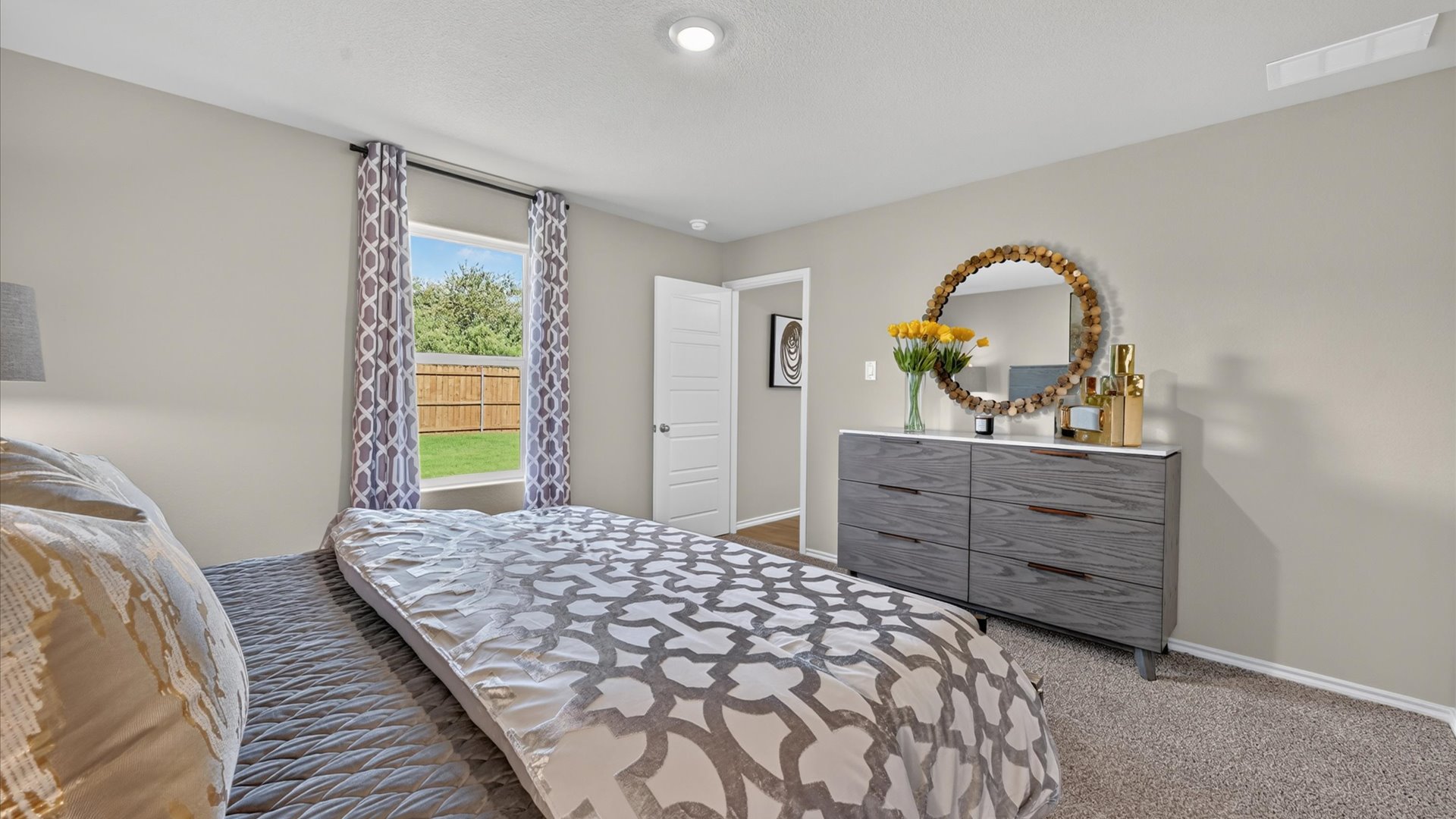 Spacious bedroom 1